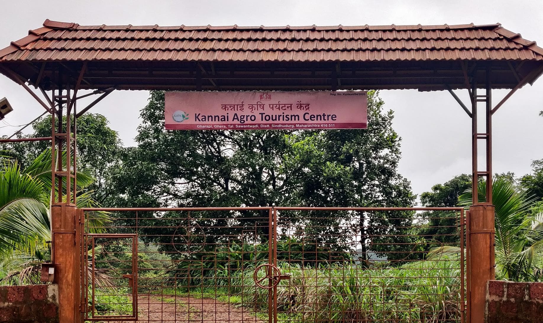 Scenic route to Kannai Agro Tourism